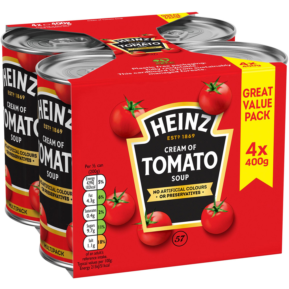 Heinz Tomato Soup 4 Pack Image