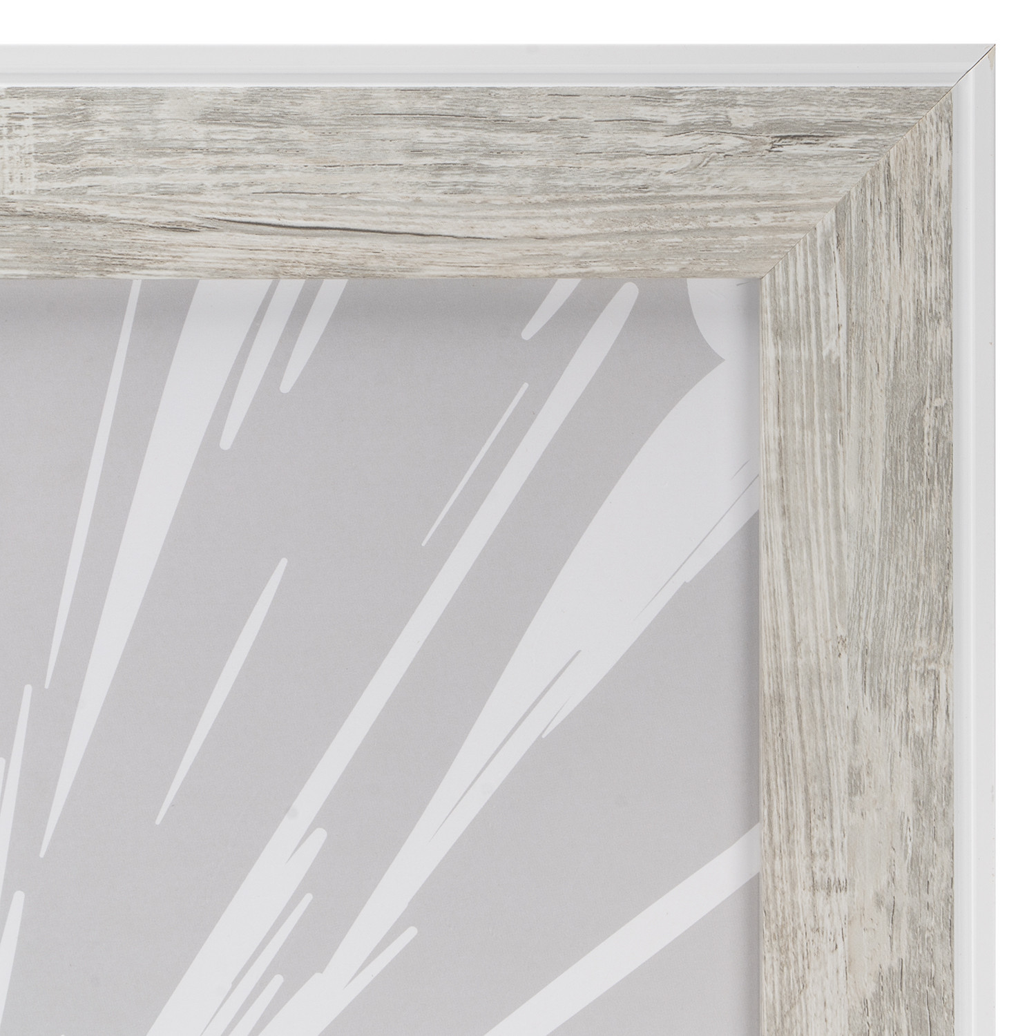 Kroft Grey Wood Effect Frame - 7x5in Image 2
