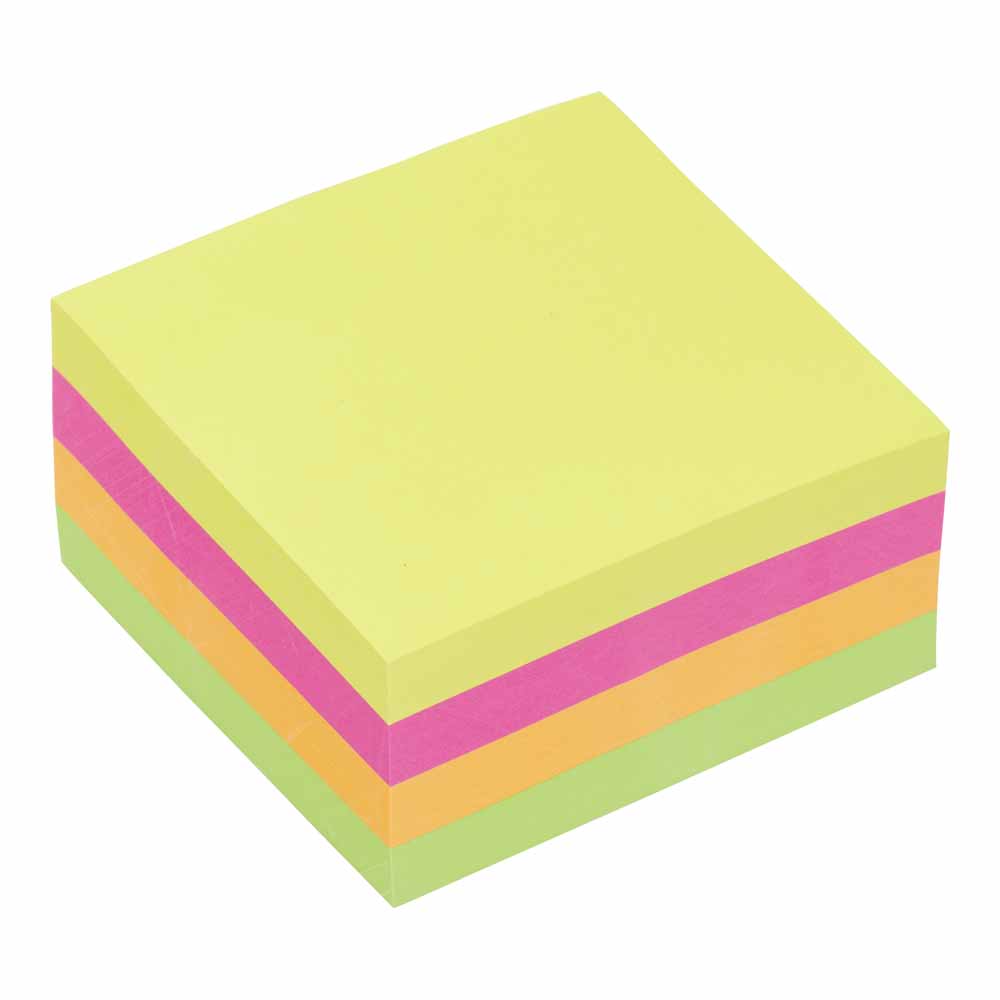 Wilko Memo Pad Sticky Notes 400 Sheets Image