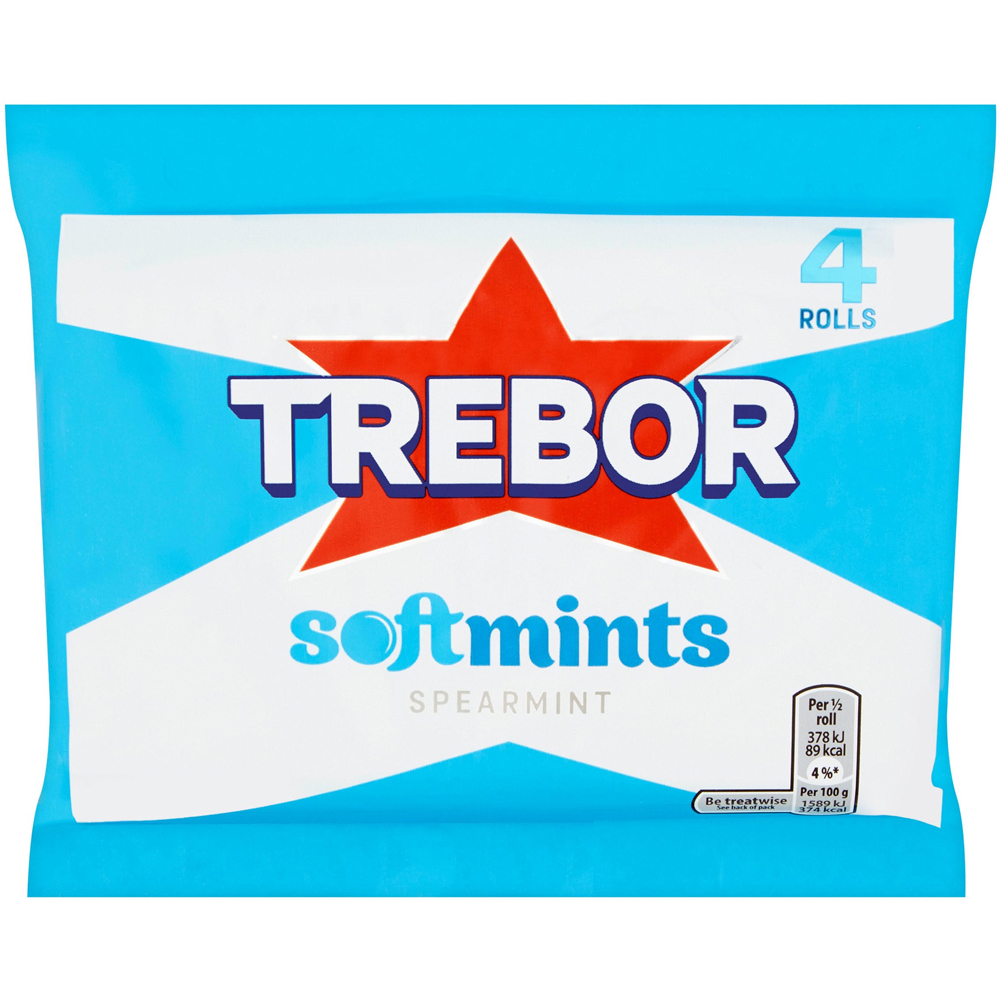Trebor Softmints Spearmint 4 Pack Image