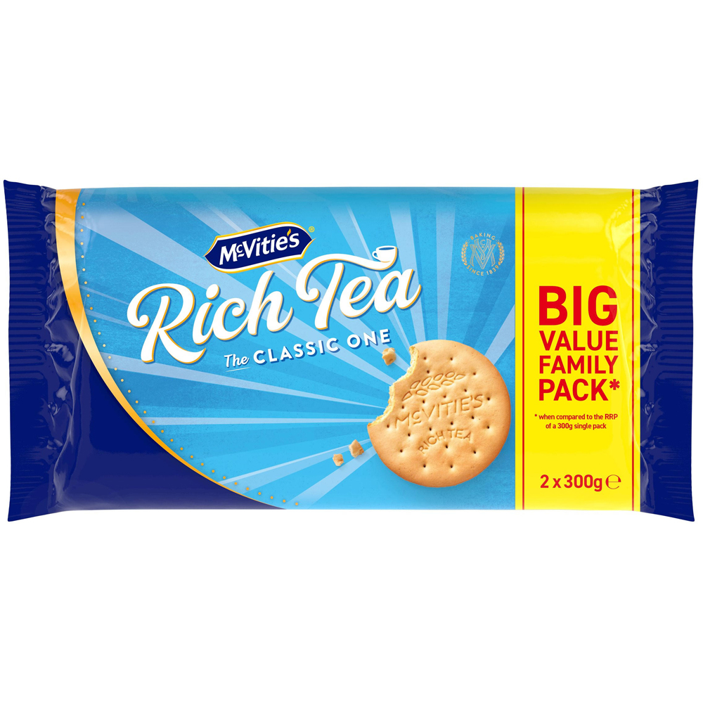 McVitie's Rich Tea Biscuits 600g Image