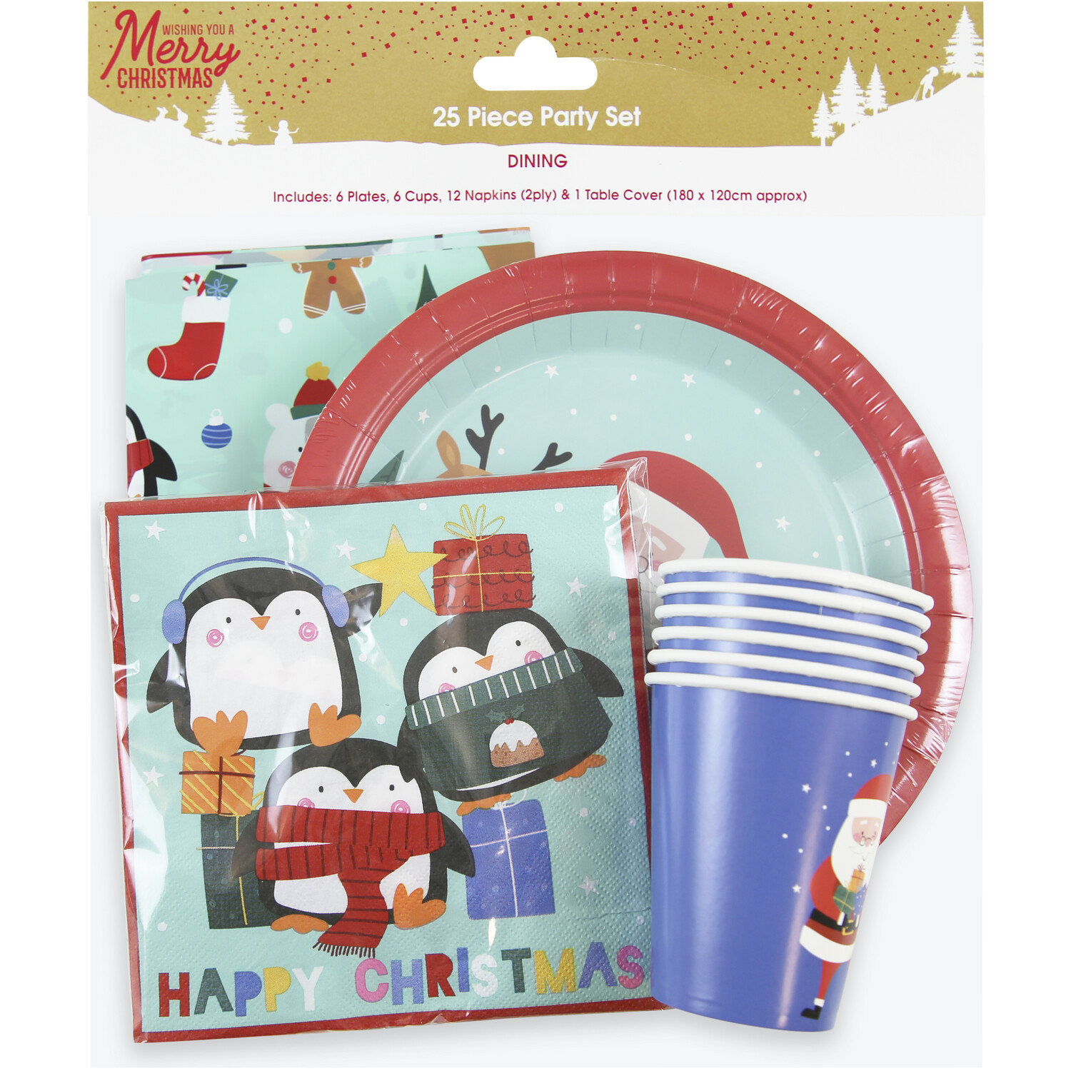 25-Piece Christmas Party Pack Image 5