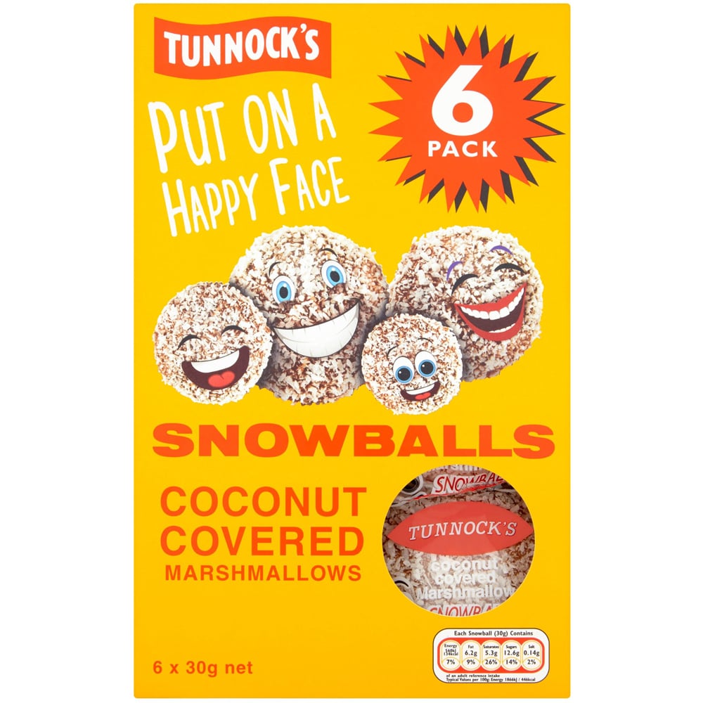 Tunnock's Snowballs 6 Pack Image