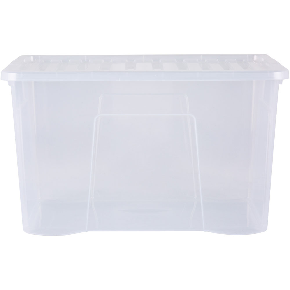 Wham Clear 102L Underbed Crystal Box and Lid Set of 4 Image 4
