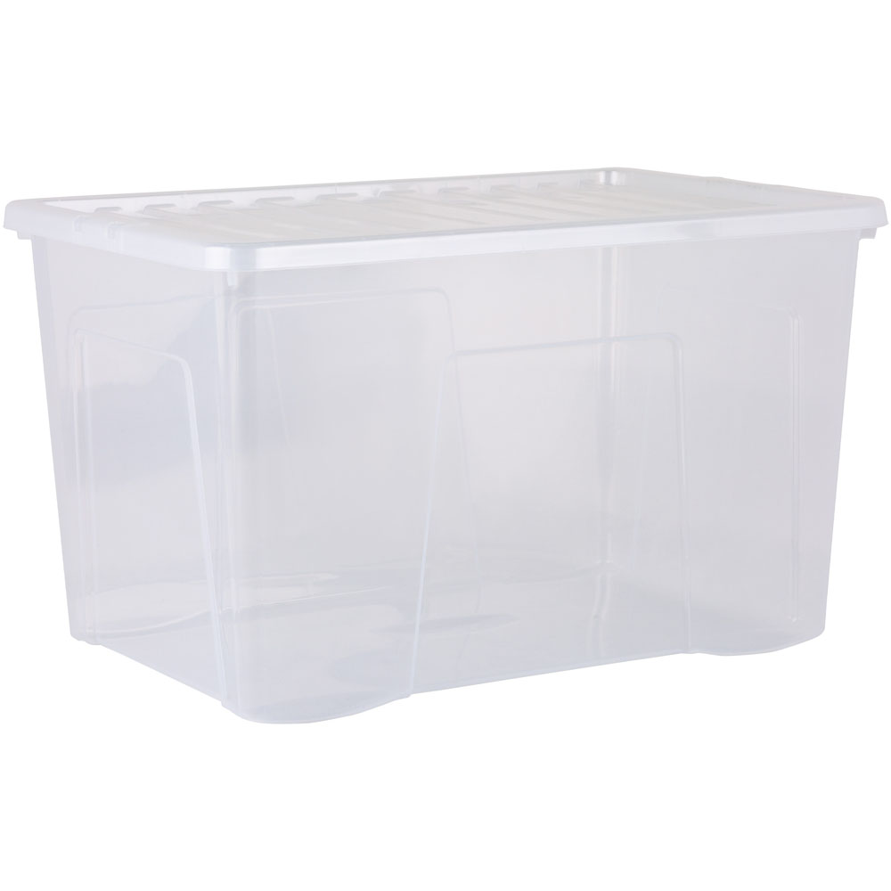 Wham Clear 102L Underbed Crystal Box and Lid Set of 4 Image 3