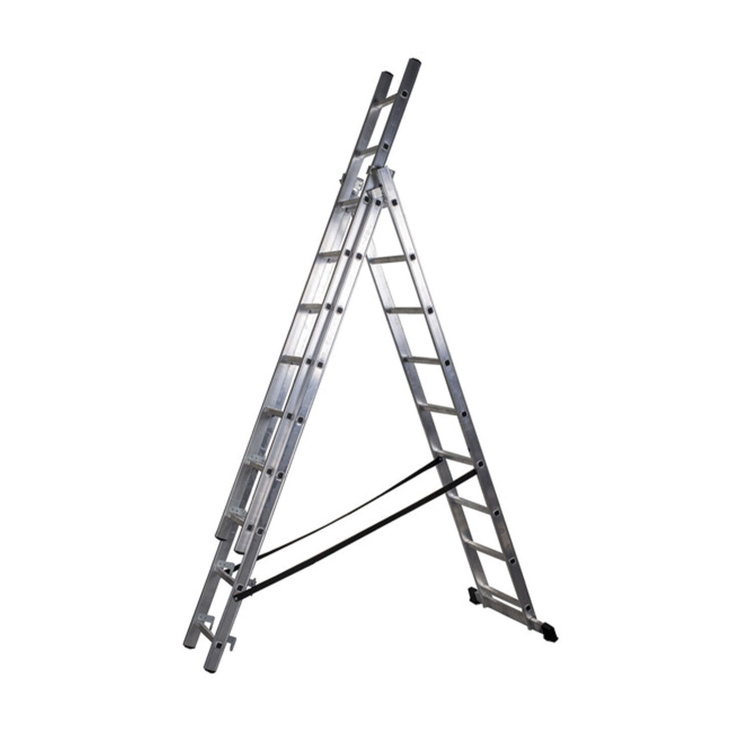 Drabest 3 Section Aluminium Combination Ladder Image 2