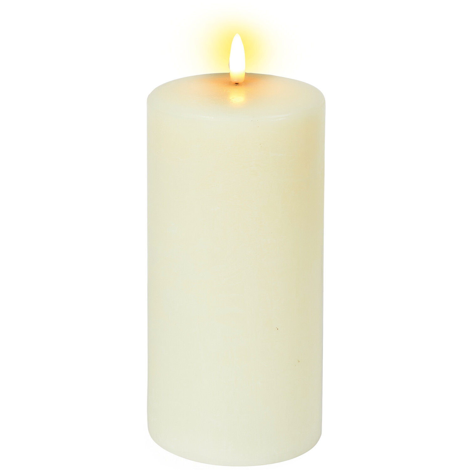 Domed LED Candle - Natural / 20cm Image 4