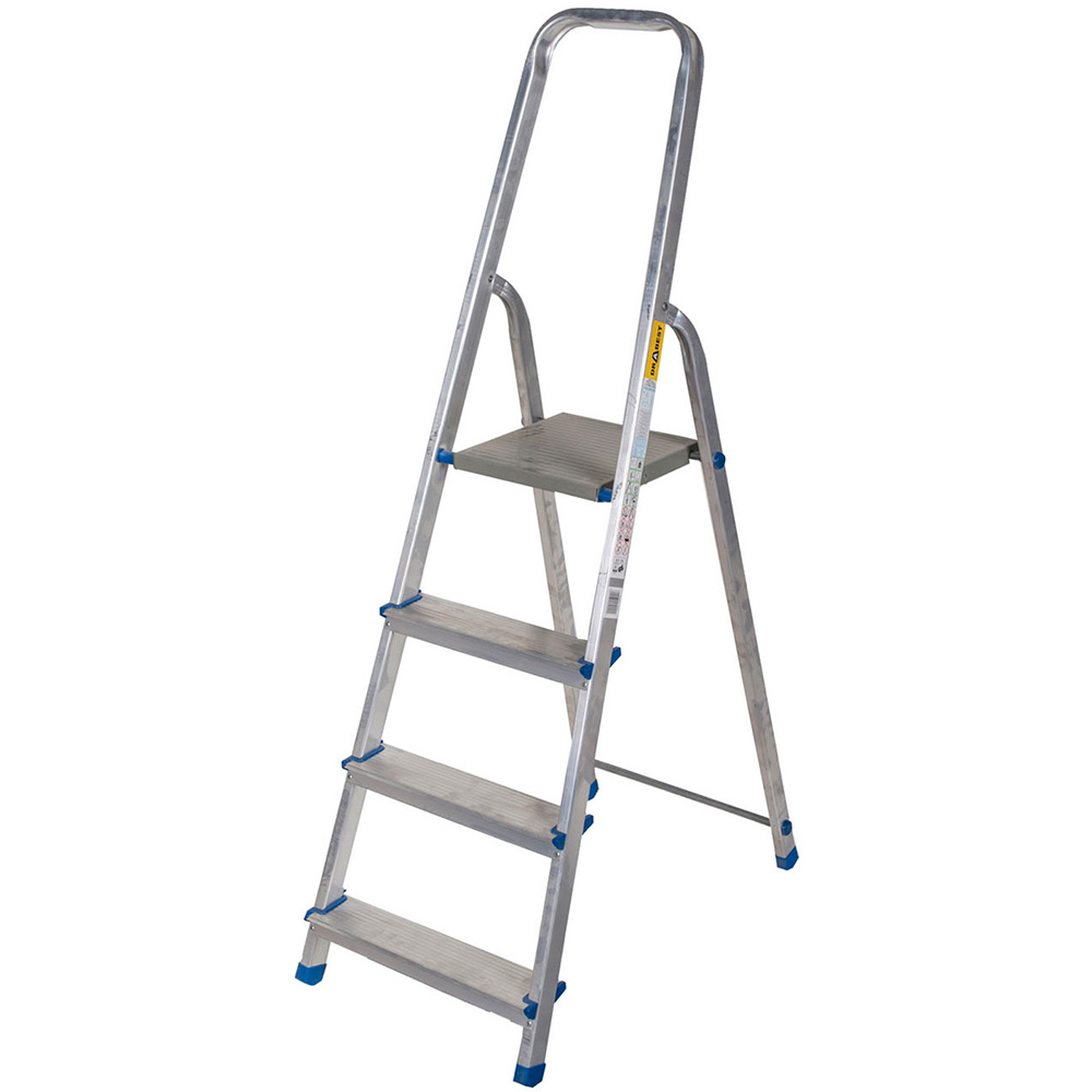 Drabest 4 Step Aluminium Ladder Image