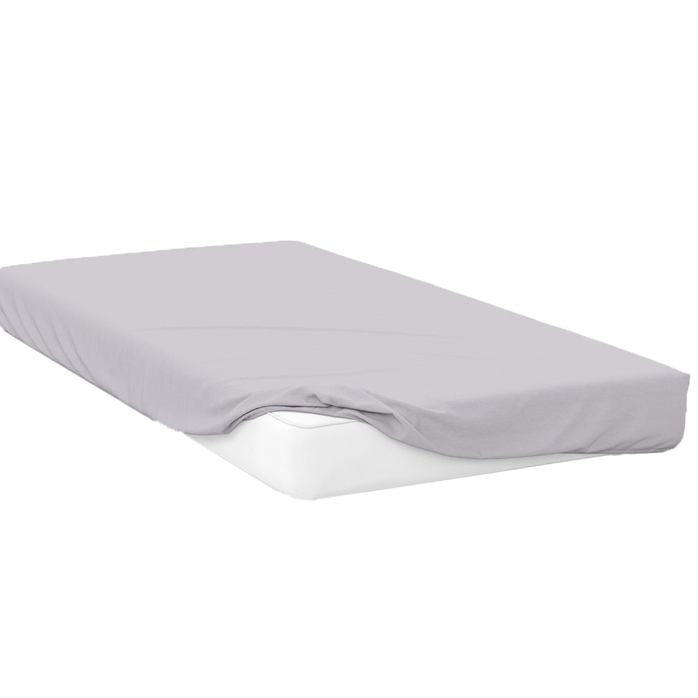 Serene Single Cloud Fitted Bed Sheet Image 1