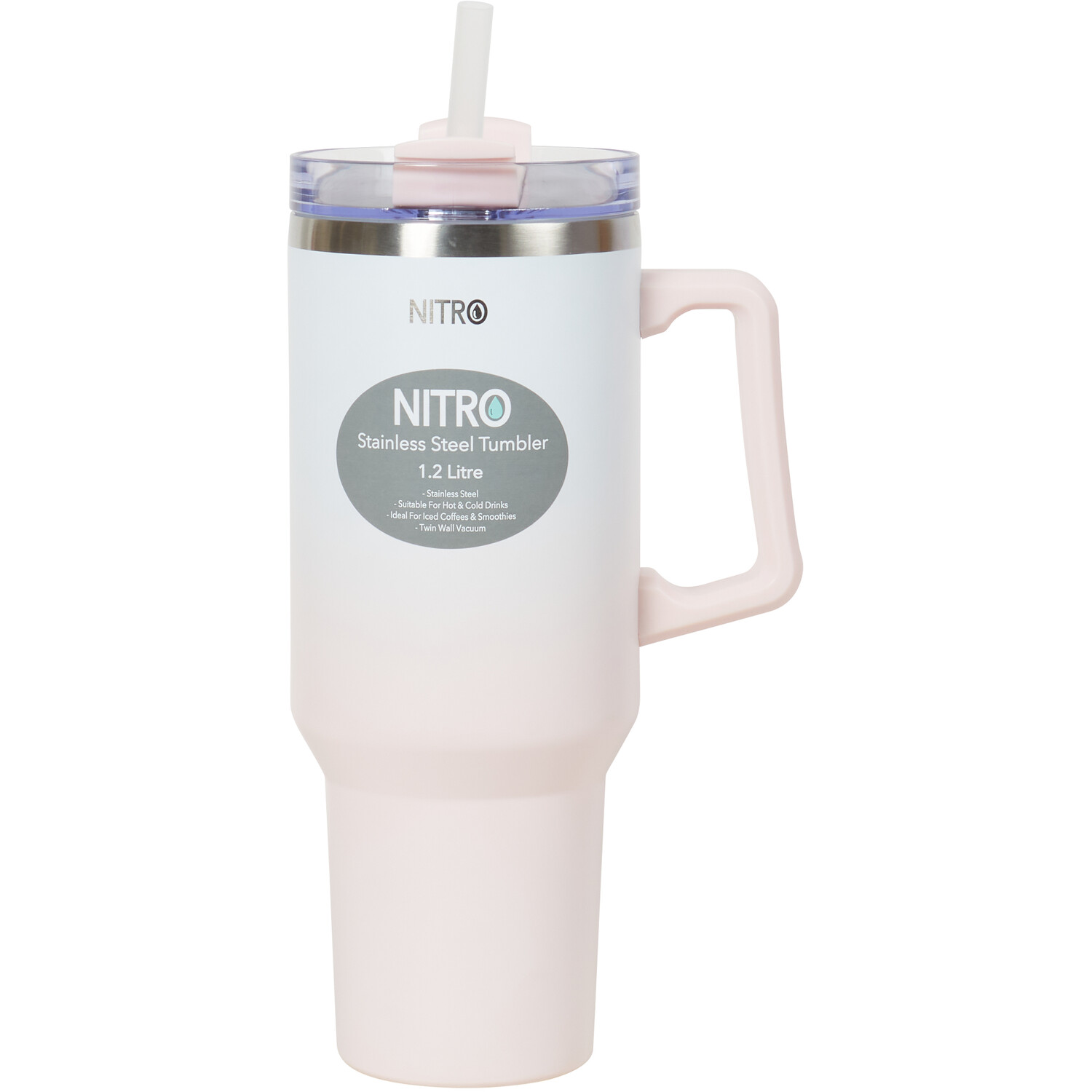 Nitro Neutrals Ombre Stainless Steel Tumbler Image 2