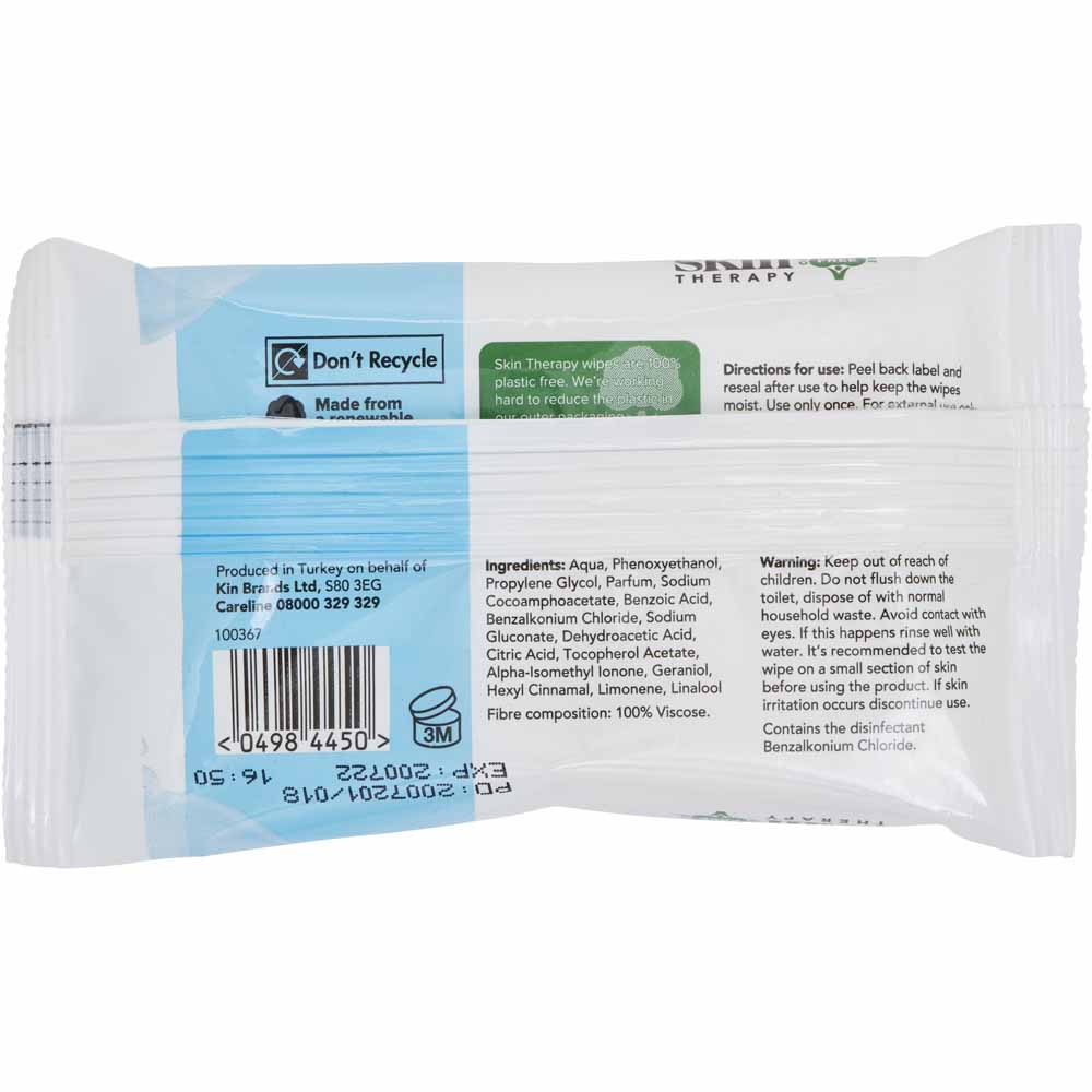 Skin Therapy Bio Handy Wipes 12 Pack Image 2