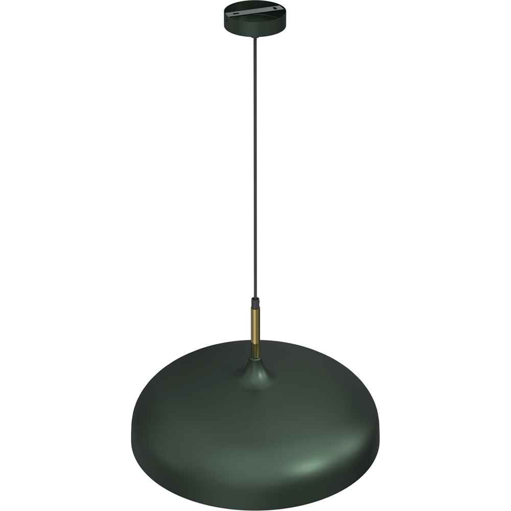 Milagro Lincoln Green Pendant Lamp 230V Image 2
