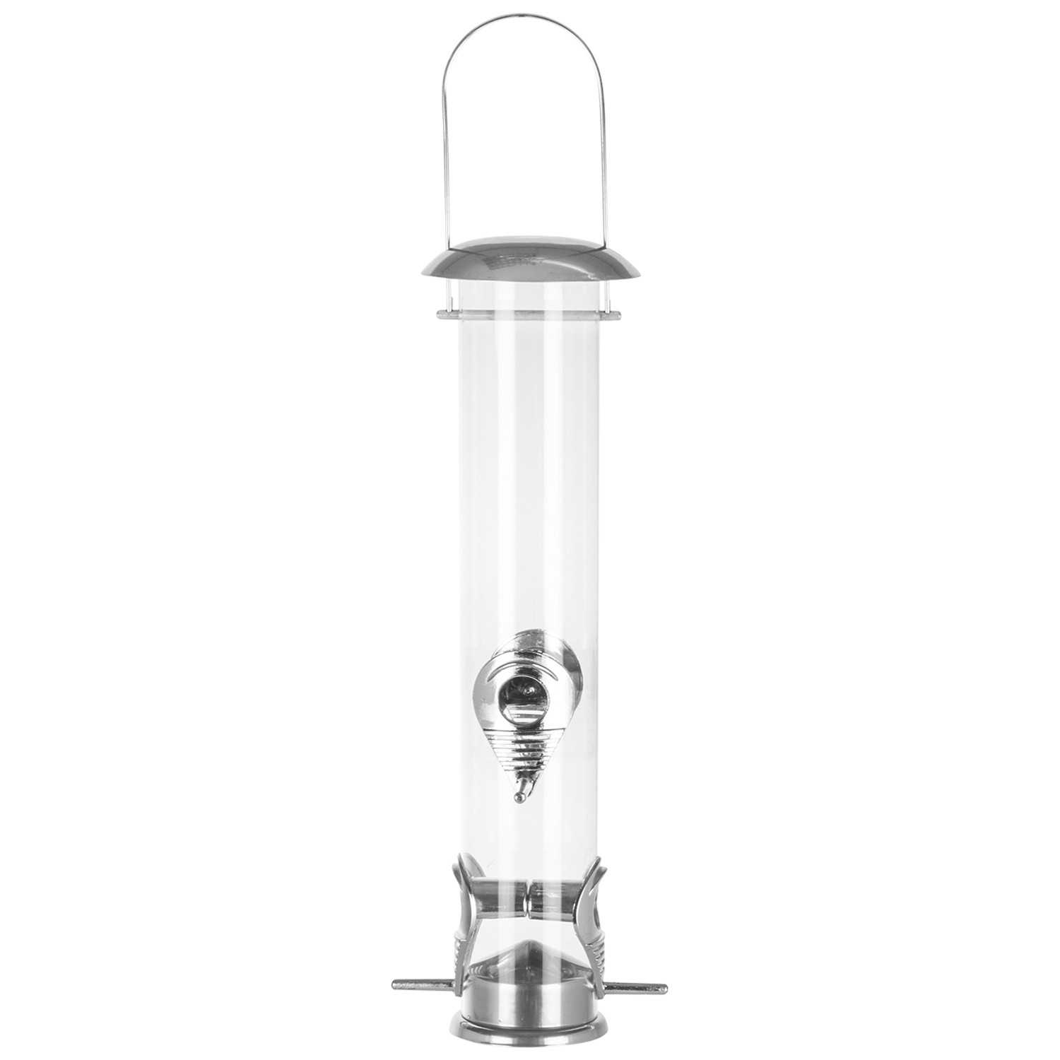 Deluxe Silver Large Seed Feeder Image