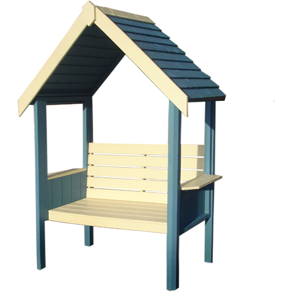 Shire Blossom 2 Seater 7 x 4 x 2.1ft Pressure Treated Arbour Image 2