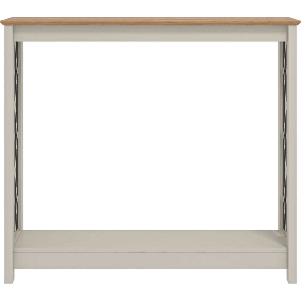 GFW Exmouth Light Grey Console Table Image 3