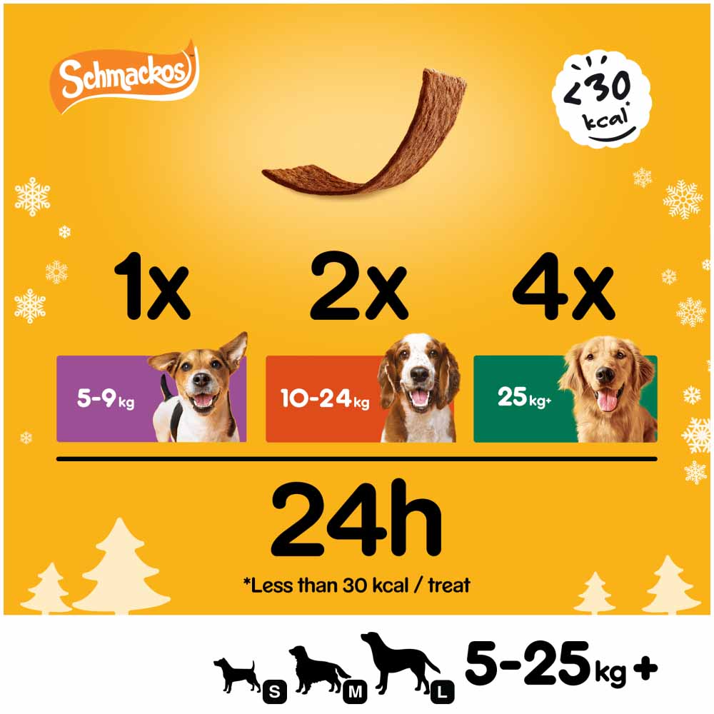 Pedigree Schmackos Turkey Flavour Dog Treats 20 Pack Image 6