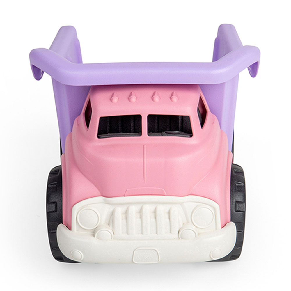 BigJigs Toys Green Toys Pink Dumper Truck Toy Image 6