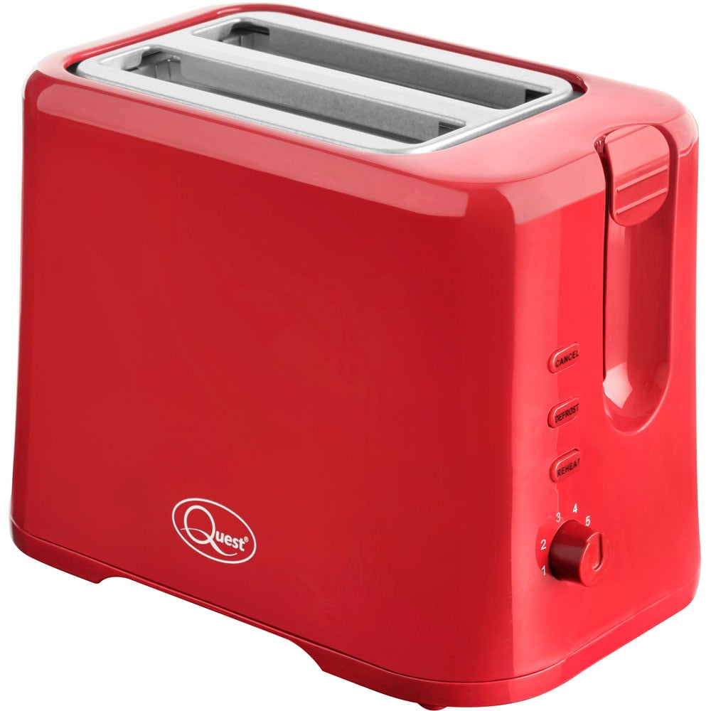 Benross Red 2 Slice Toaster Image 1