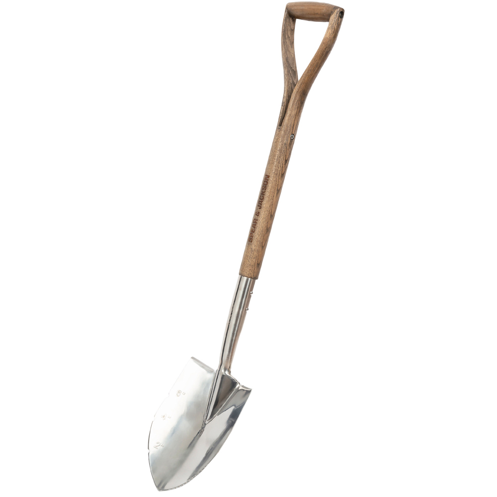 Spear & Jackson Traditional Planting Spade with Hardwood Handle Image 1