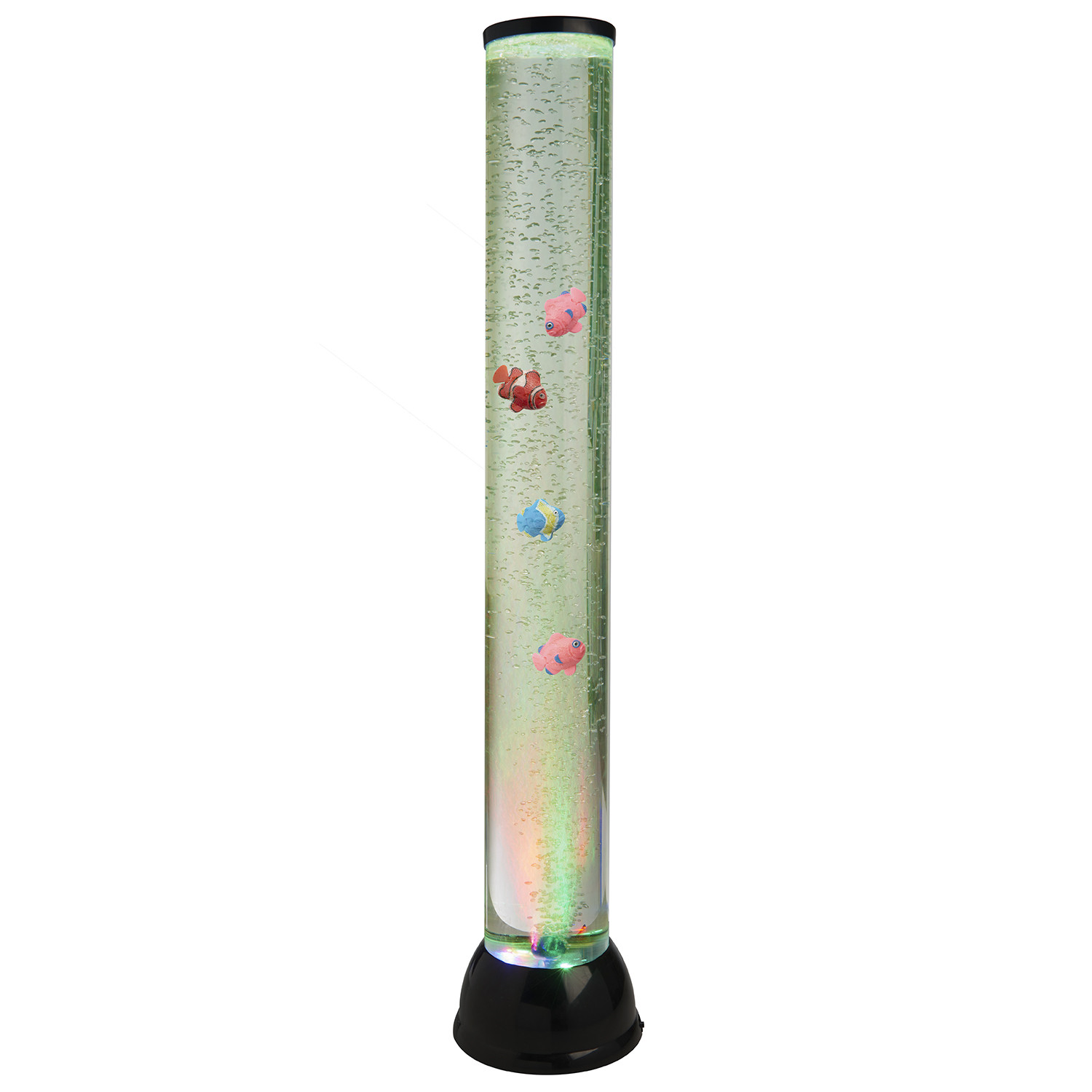 Tall Colour Changing Bubble Fish Decorative Floor Lamp Image 3