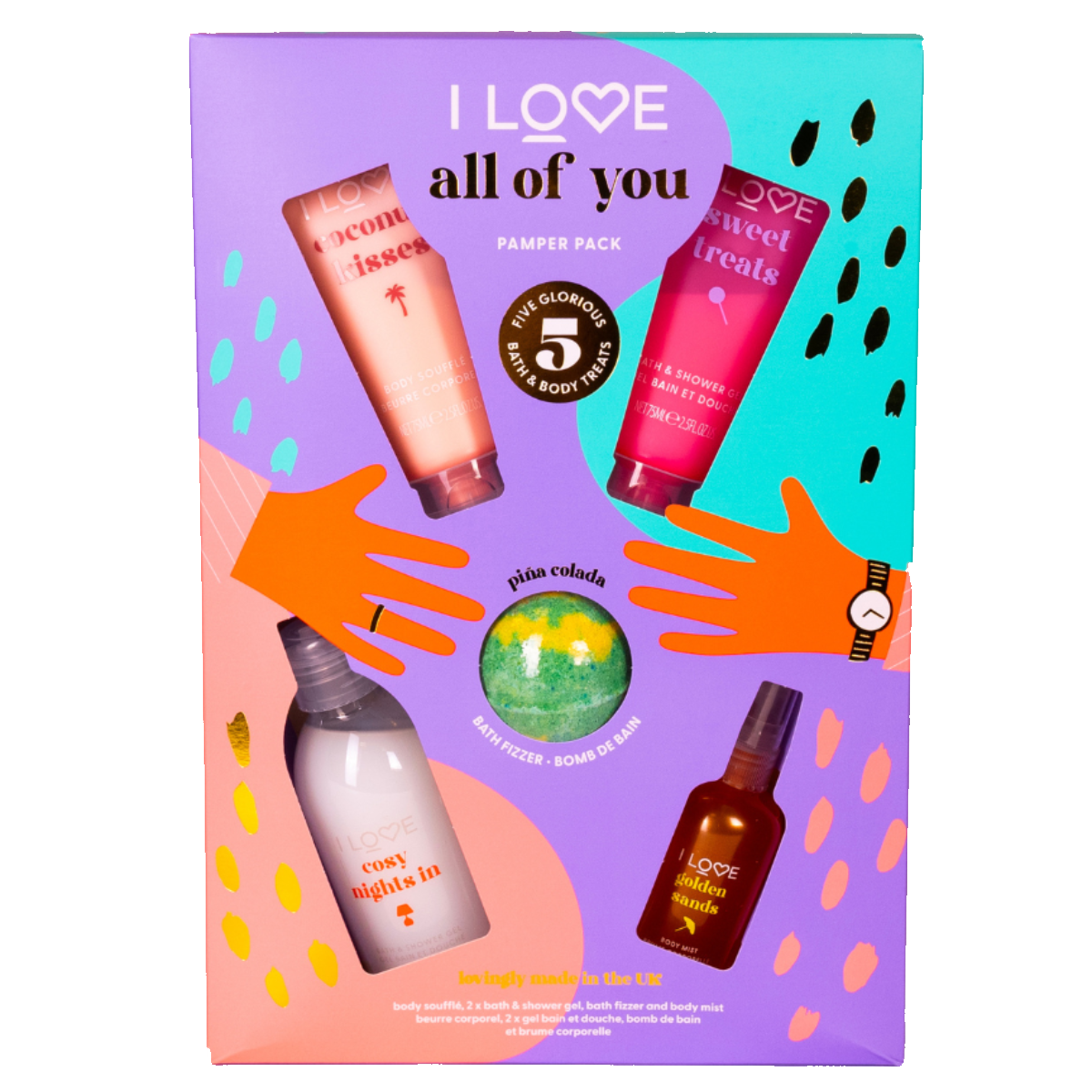 I Love All of You Beauty and Fragrance Gift Set Image 1