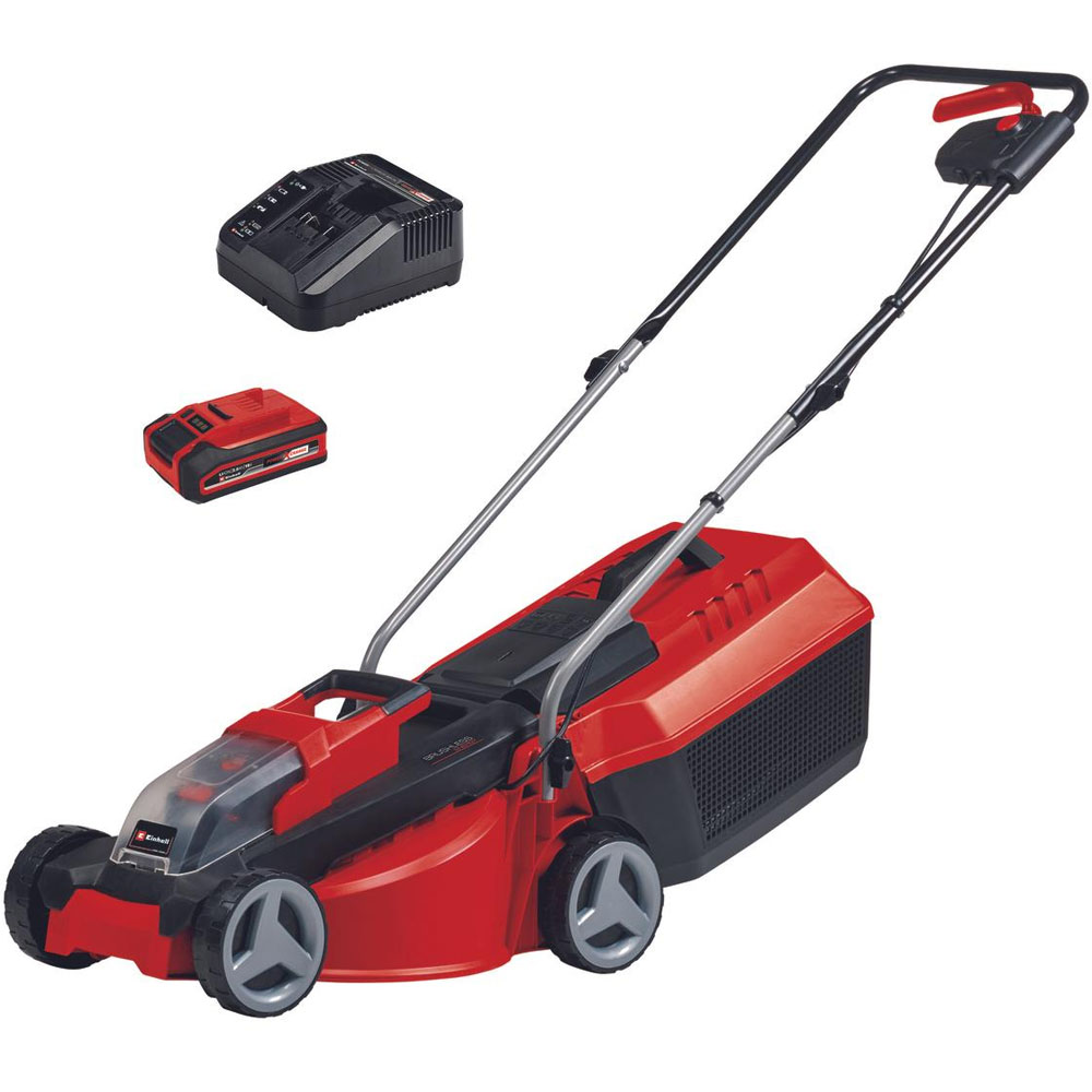 Einhell Power X Change 3413155 3.0Ah Hand Propelled 30cm Rotary Lawn Mower Image 2