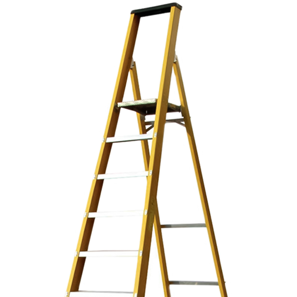 Lyte Ladders & Towers Professional Glassfibre 12 Tread Platform Step Ladder Image 2