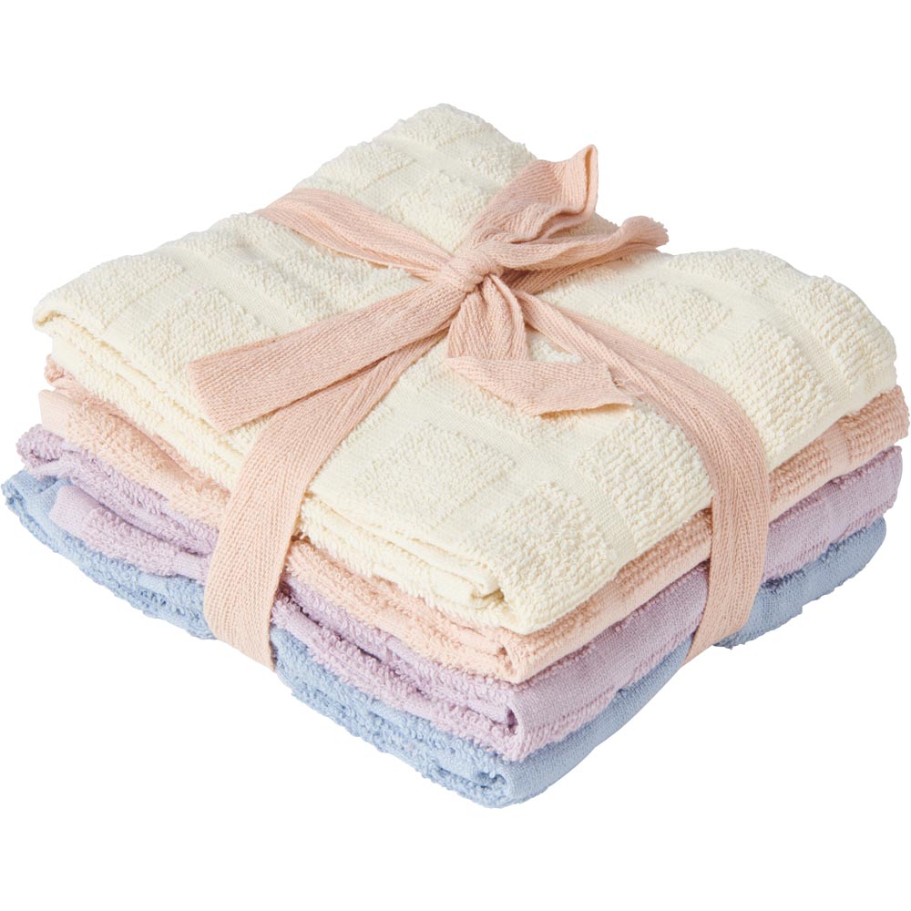 Wilko Countryside Romance Tea Towels 4 Pack Image 1