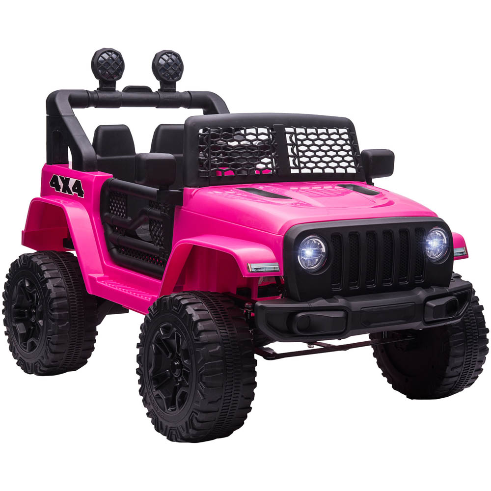Tommy Toys Kids Ride On Electric Truck Pink 12V Image 1