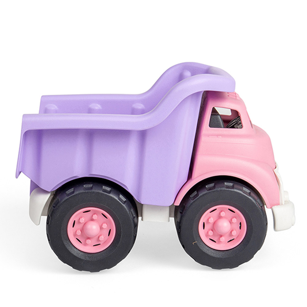 BigJigs Toys Green Toys Pink Dumper Truck Toy Image 5