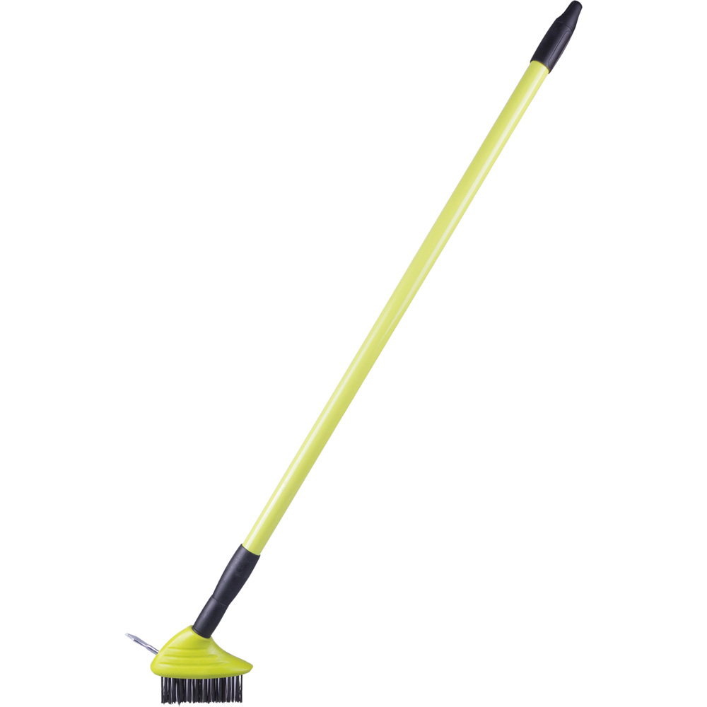 St Helens Green Extendable Patio Cleaning Brush and Weed Removal Set Image 2