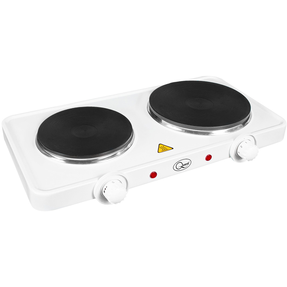 Quest Electric Double Hot Plate 2500W Image 1