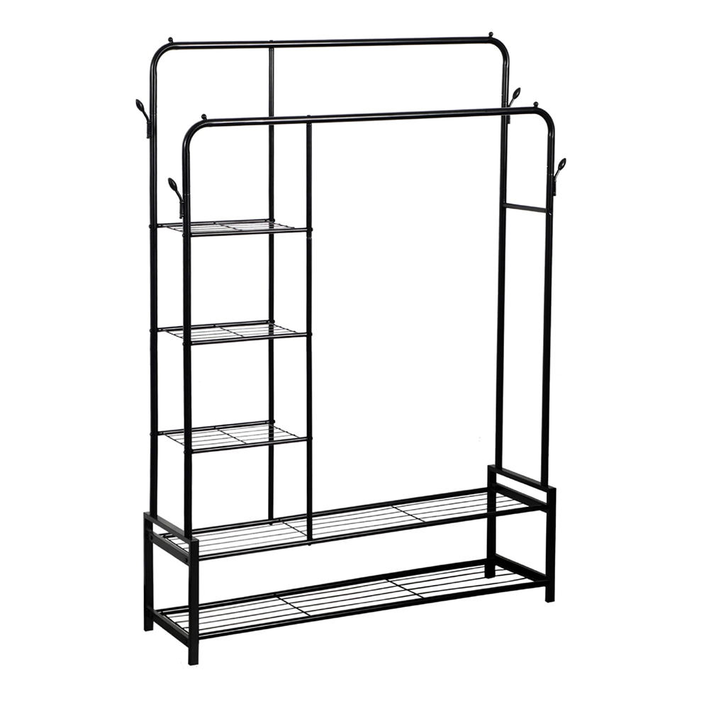 House of Home Double Clothes Rail 4 x 5.5ft Image 1