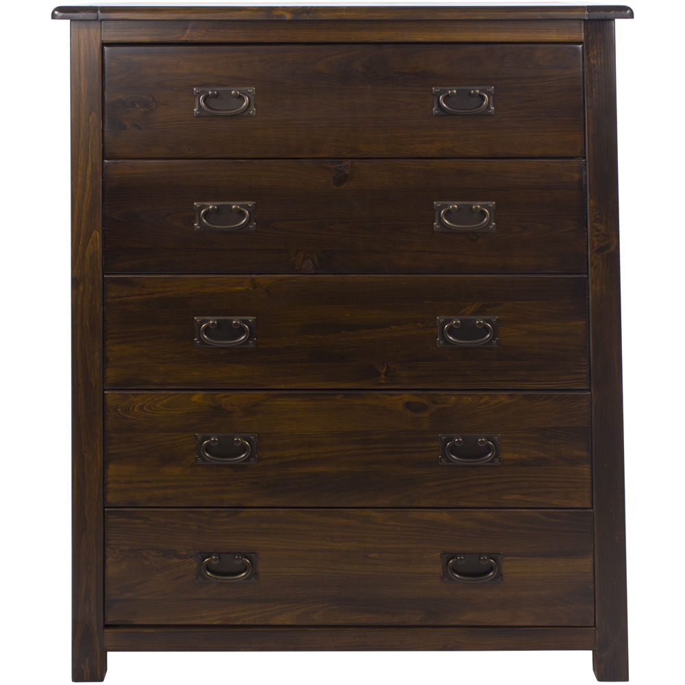 Core Products Boston 5 Drawer Chest of Drawers Image 2