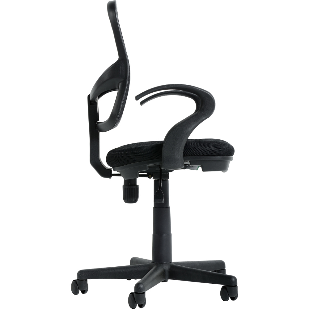 Seconique Clifton Black Swivel Home Office Chair Image 4