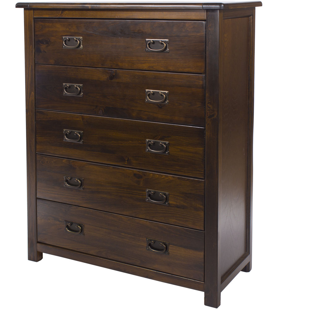 Core Products Boston 5 Drawer Chest of Drawers Image 3