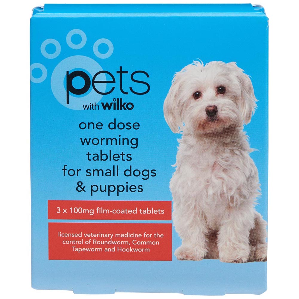 Wilko Worming Tabs Small Dogs & Puppies Image 1