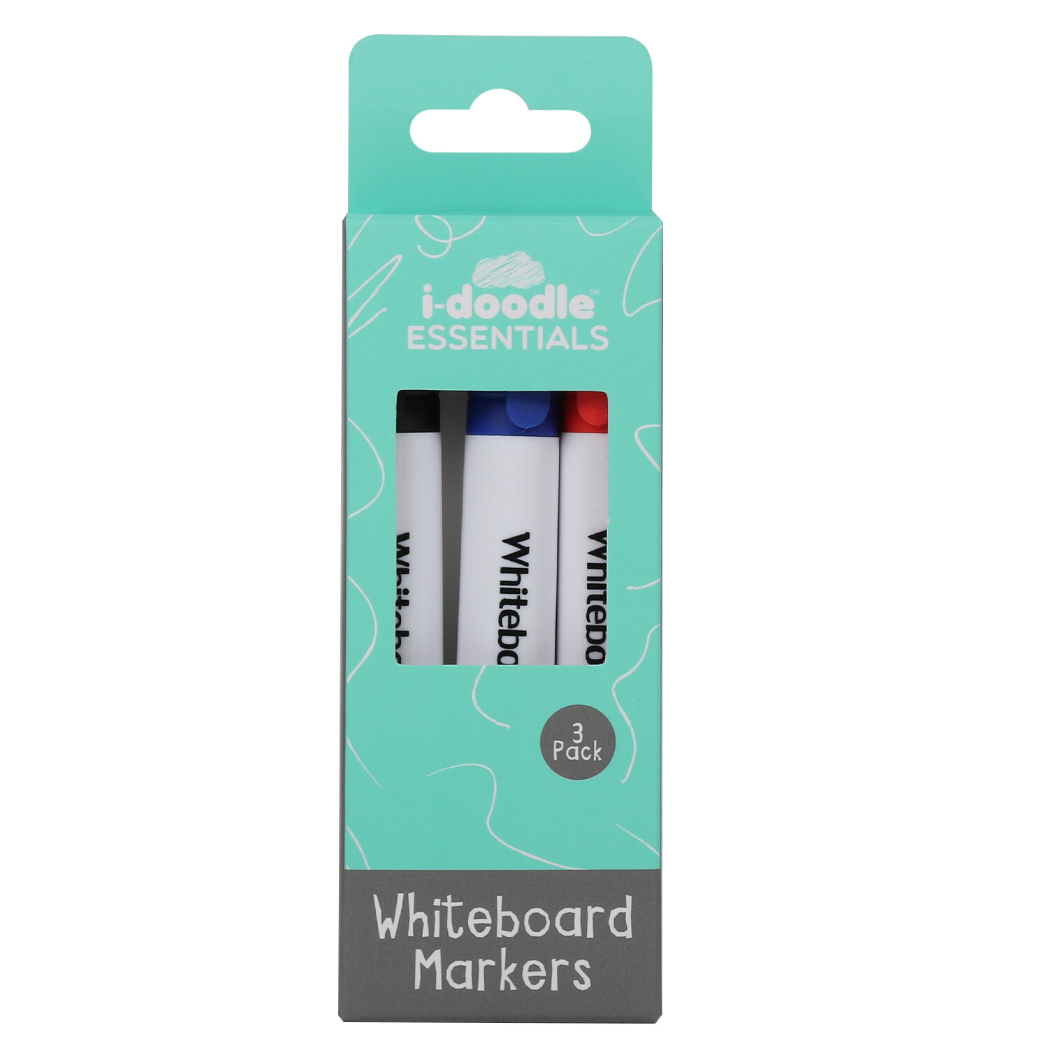 Pack of 3 Whiteboard Markers Image