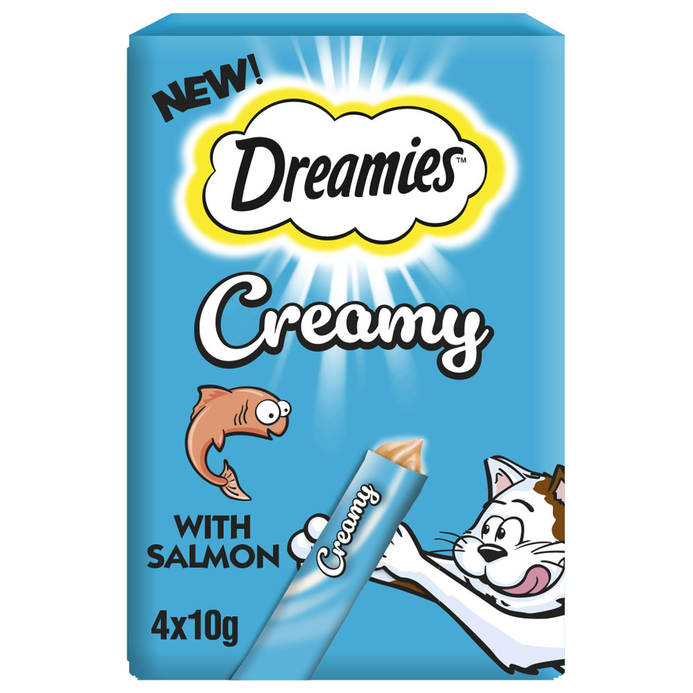 Dreamies Cat Treats with Salmon 40g Image 3