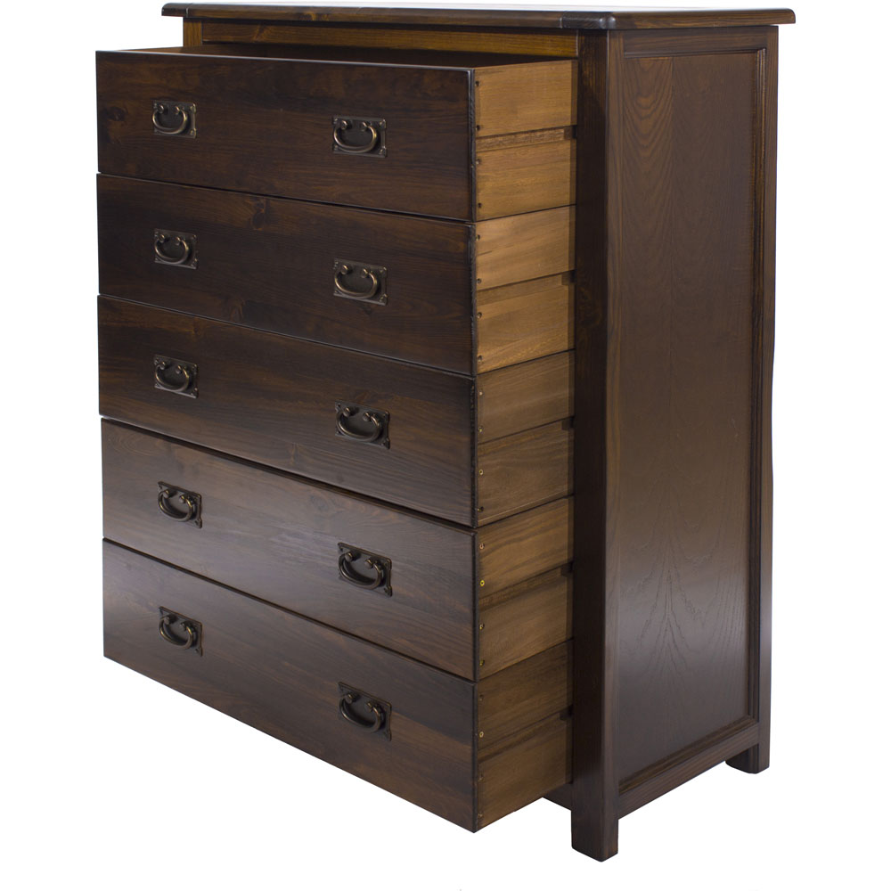Core Products Boston 5 Drawer Chest of Drawers Image 5