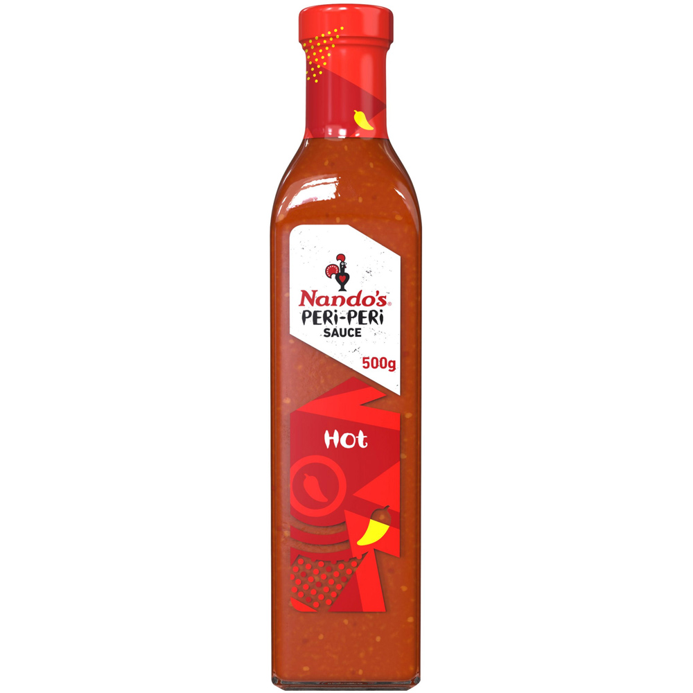 Nando's Hot Peri-Peri Sauce 500g Image