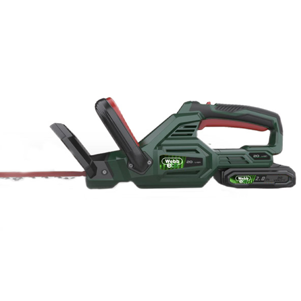 Webb 20V 50cm Cordless Hedge Trimmer with Dual Action Blade Image 2