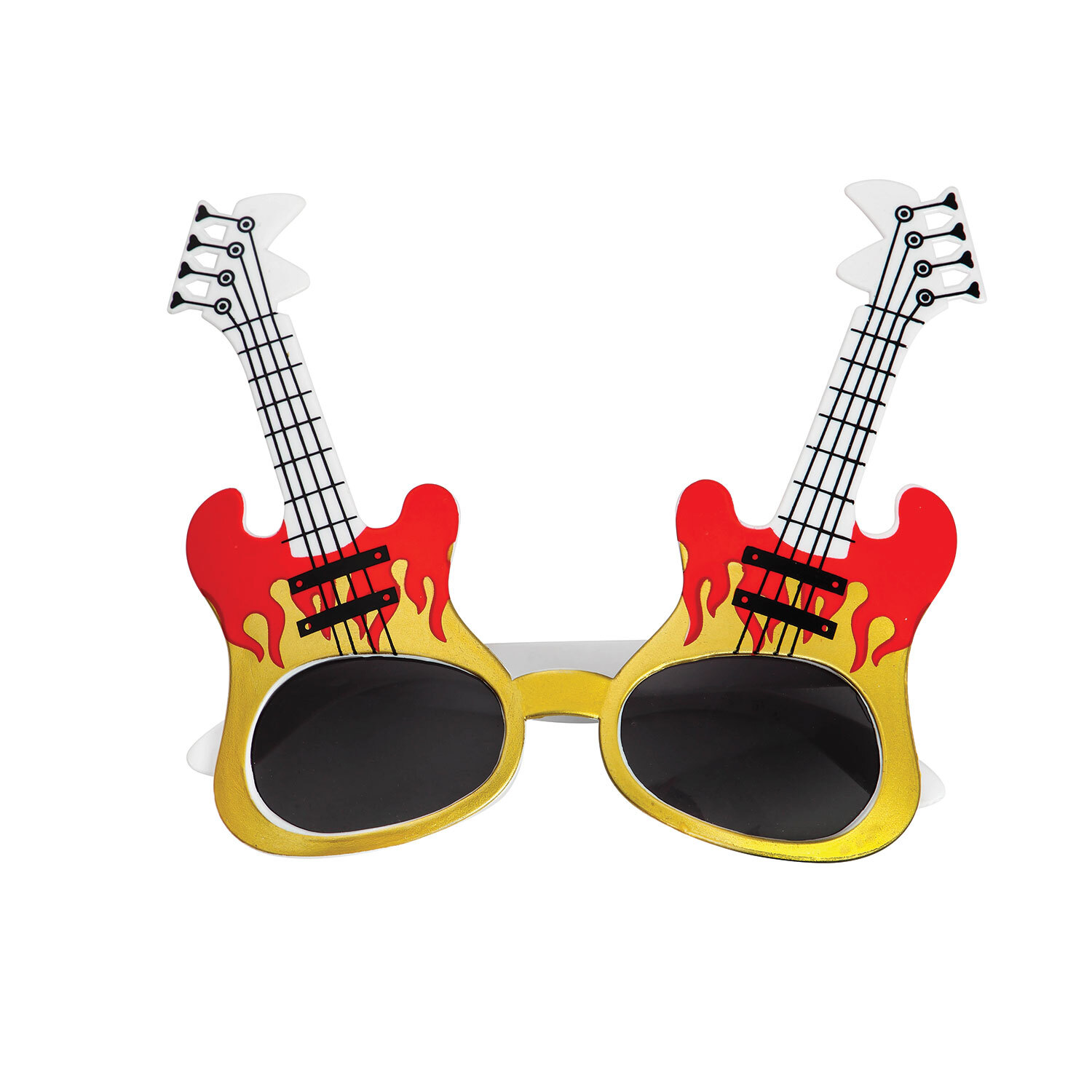 Guitar Party Novelty Glasses Image