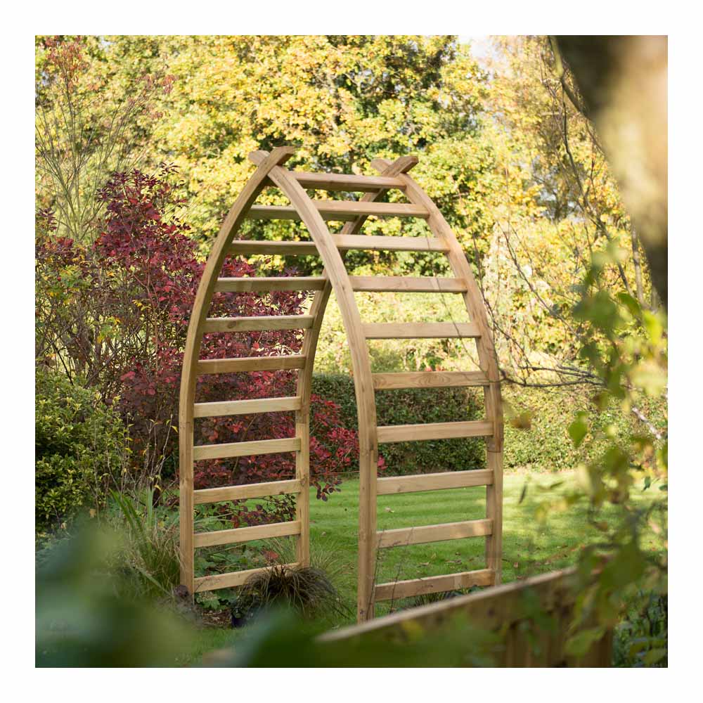 Forest Garden Whitby 8.4 x 5 x 2.4ft Arch Image 4