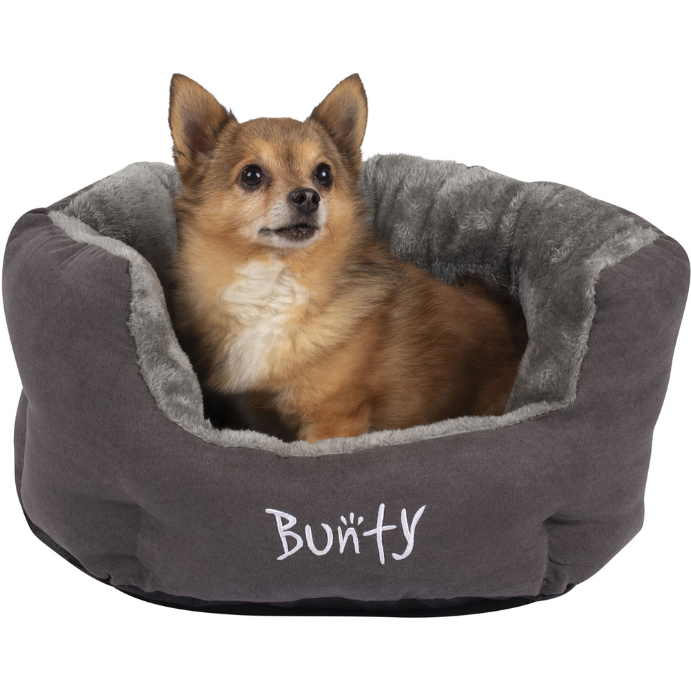 Bunty Polar Small Grey Dog Bed Image 5