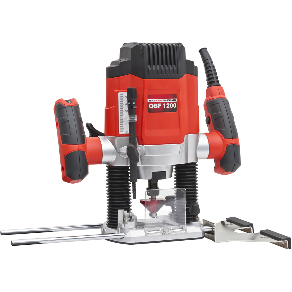 Holzmann Portable 8mm Router with Cutter Set 1200W Image 1