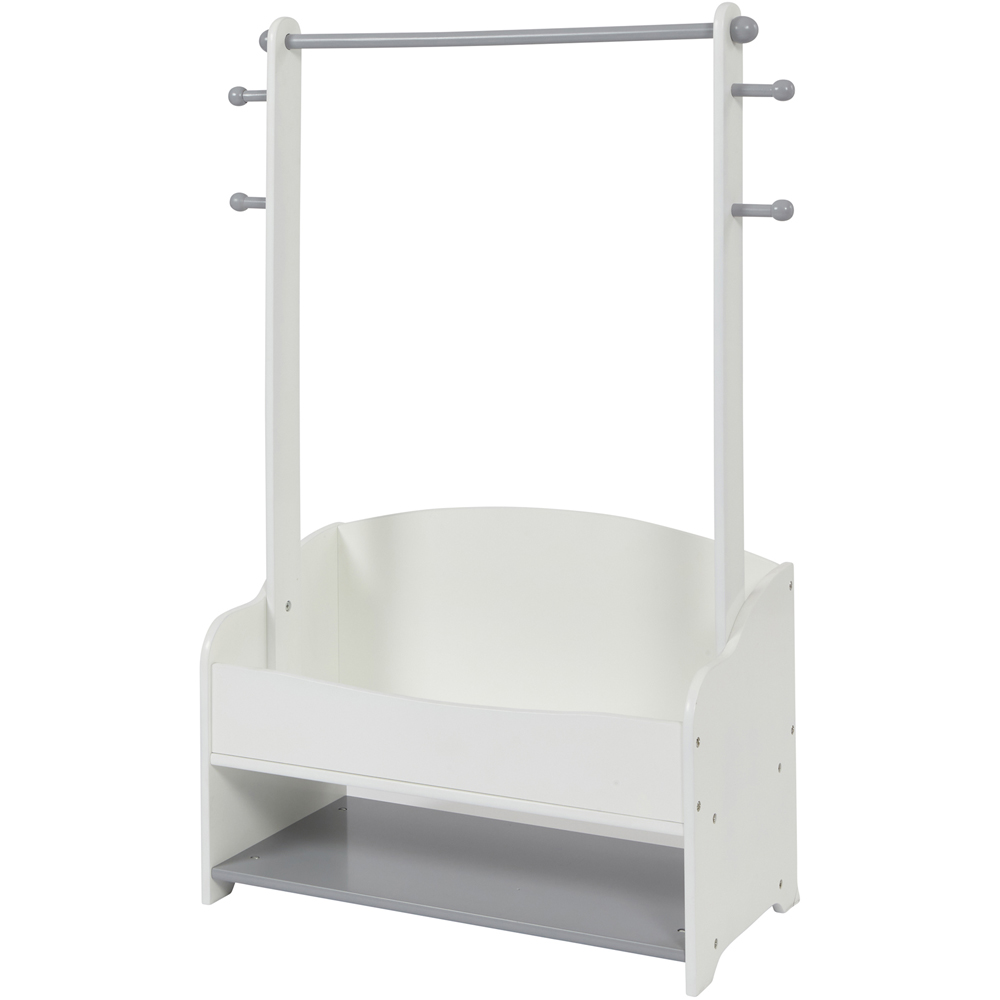 Liberty House Toys Kids Hanging Rail with Extra Storage Image 3