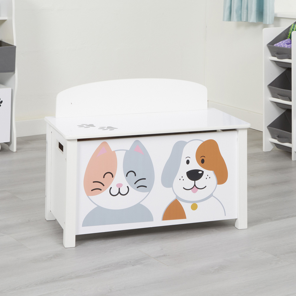 Liberty House Toys Kids Cat and Dog Toy Box Image 1