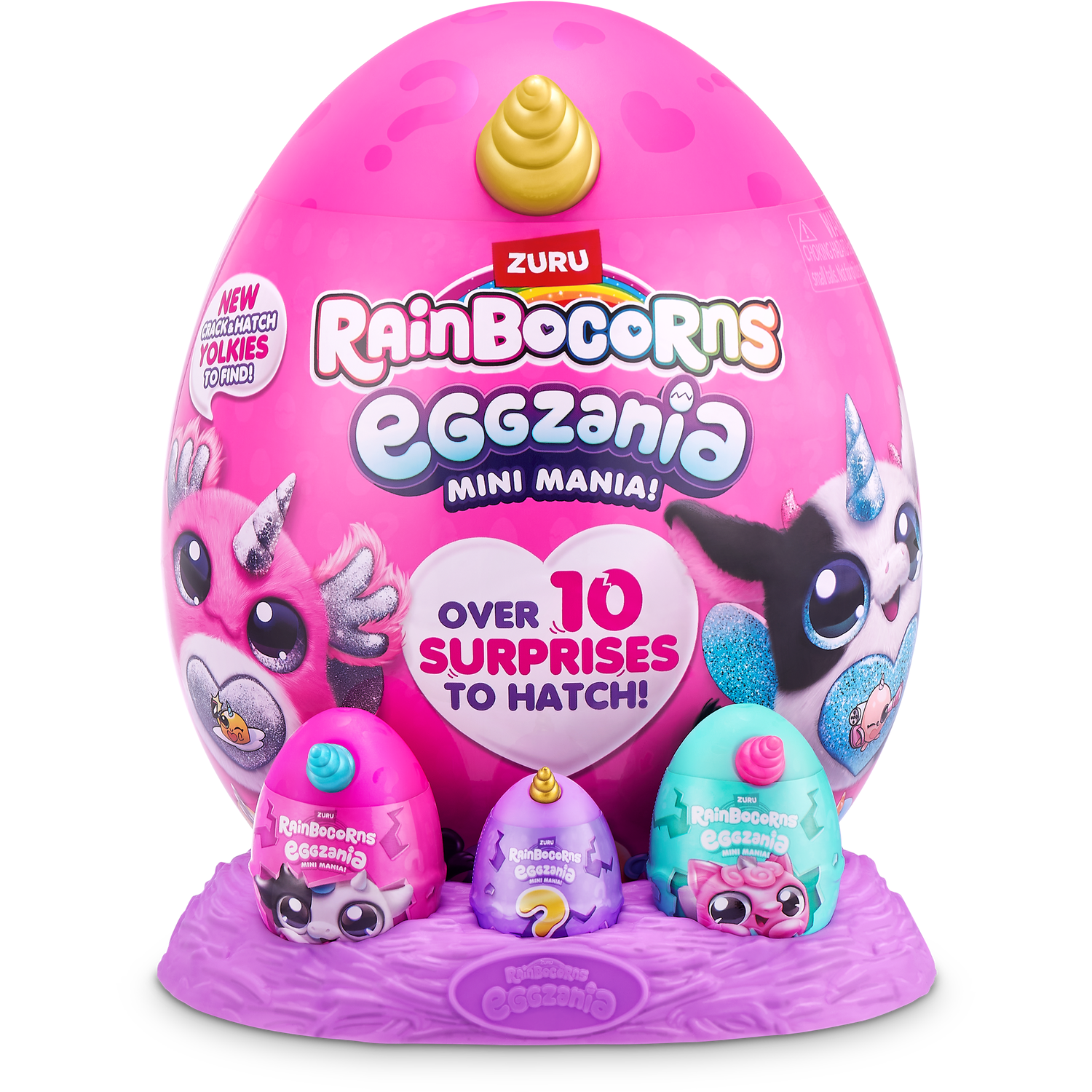 Rainbocorns Eggzania Mini Mania - Pink Image 1