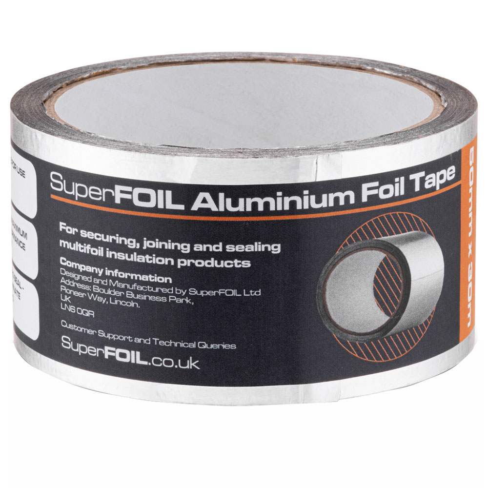 SuperFOIL 1 x 7m Multipurpose Insulation and Foil Tape Set Image 6